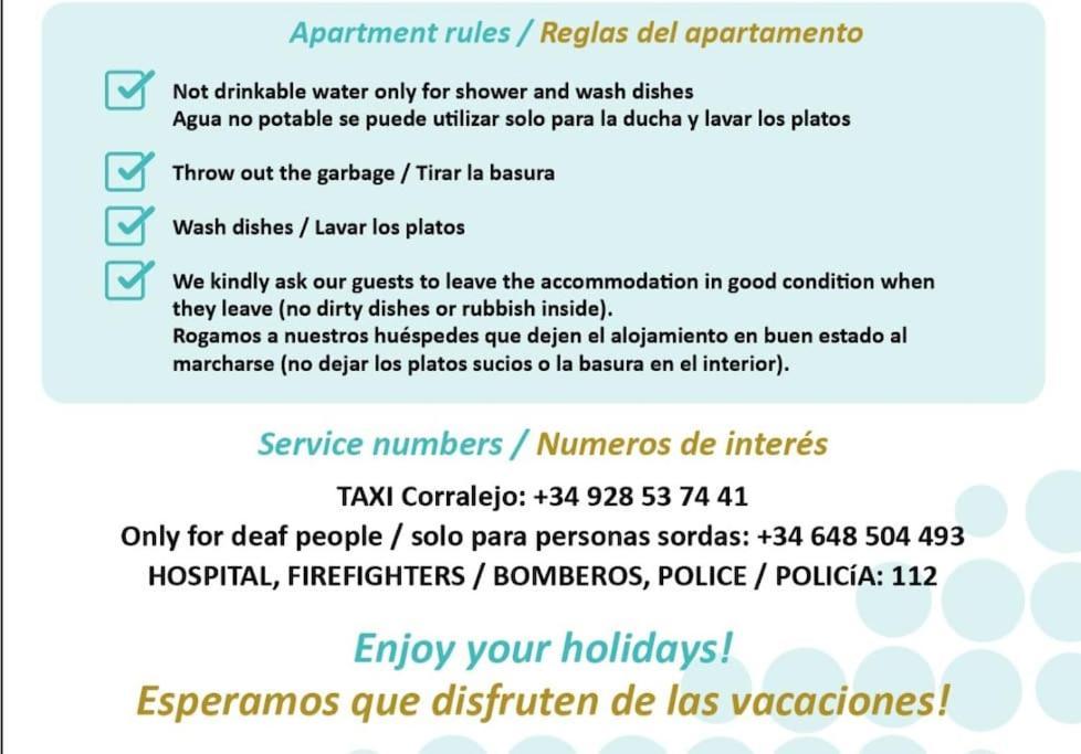 New Tamarindo La Ola Apartment Corralejo Exterior photo